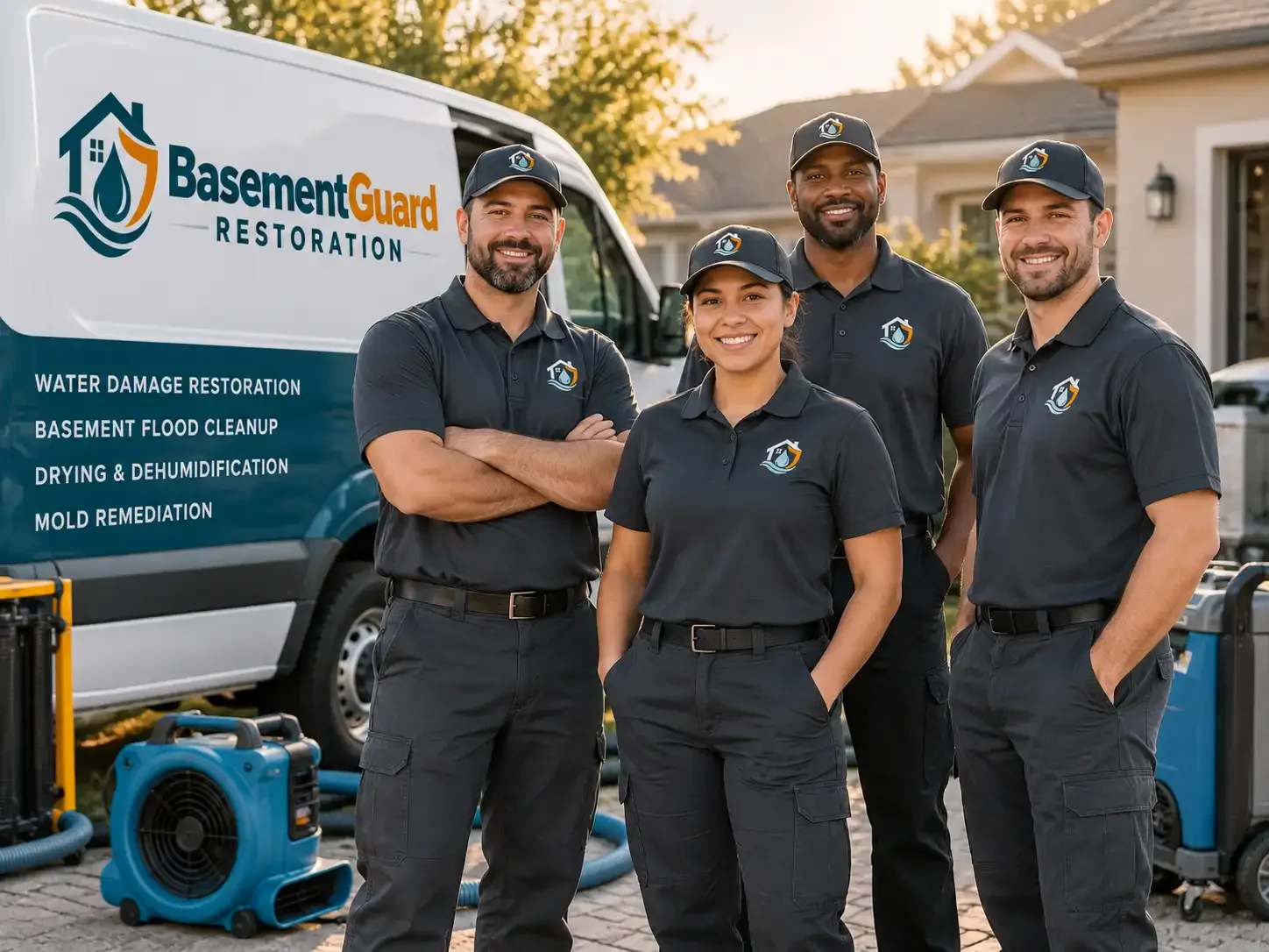 Basement Water Damage Restoration company in Glenham, SD